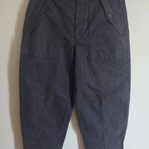 Banana Republic Women High Rise Trendy Parachute Pants Size 10L Dark Grey NWT